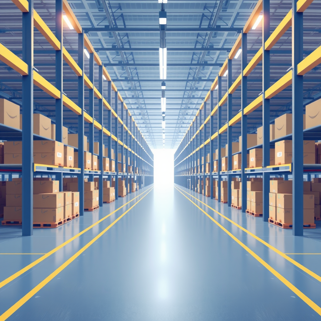 Amazon's Future Warehouse: Autonomous Robots Running Everything!