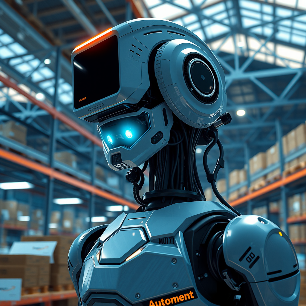 Amazon's Future Warehouse: Autonomous Robots Running Everything!